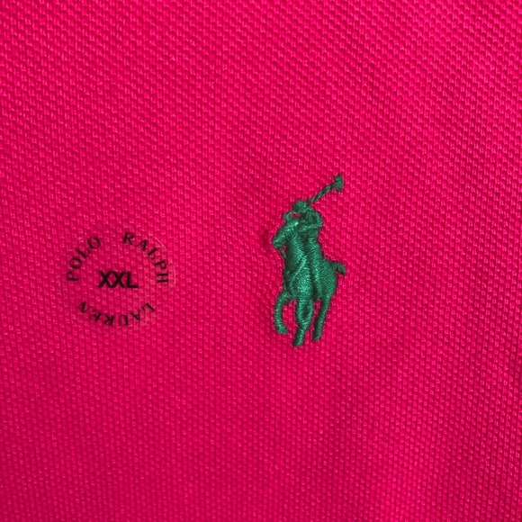 Ralph Lauren Collared Polo, Custon Slim Fit (XXL) - Picture 3 of 4